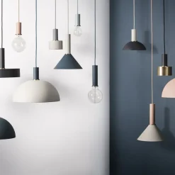 Abat-Jours^Ferm Living Abat-Jour Record - Noir