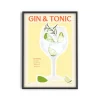 Affiches & Tableaux^PSTR Studio Affiche Cocktail - Elin Pk - Gin & Tonic