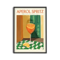 Affiches & Tableaux^PSTR Studio Affiche Cocktail - Elin Pk - Aperol Spritz
