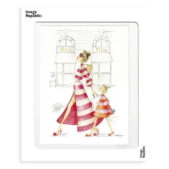 Affiches & Tableaux^Image Republic Affiche Isabelle Fregevu Mere Et Fille - 30 X 40 Cm