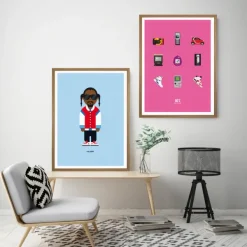 Affiches & Tableaux^Image Republic Affiche Le Duo Annees 90 - 30 X 40 Cm