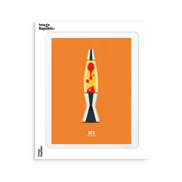 Affiches & Tableaux^Image Republic Affiche Le Duo Bubble 1 Orange - 30 X 40 Cm