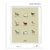 Affiches & Tableaux^Image Republic Affiche Le Duo Chaises - 40 X 50 Cm