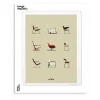 Affiches & Tableaux^Image Republic Affiche Le Duo Chaises - 30 X 40 Cm
