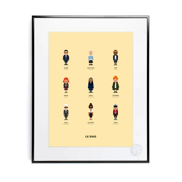 Affiches & Tableaux^Image Republic Affiche Le Duo Createurs - 40 X 50 Cm