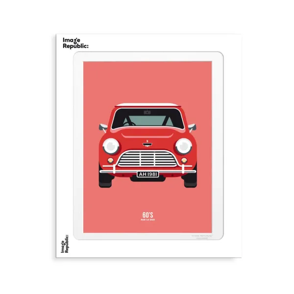 Affiches & Tableaux^Image Republic Affiche Le Duo Mc2 Rose - 30 X 40 Cm