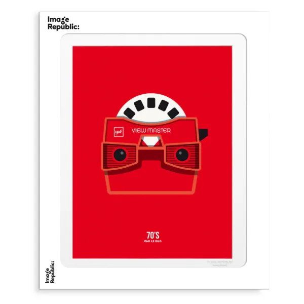 Affiches & Tableaux^Image Republic Affiche Le Duo 70'S View Master - 40 X 50 Cm