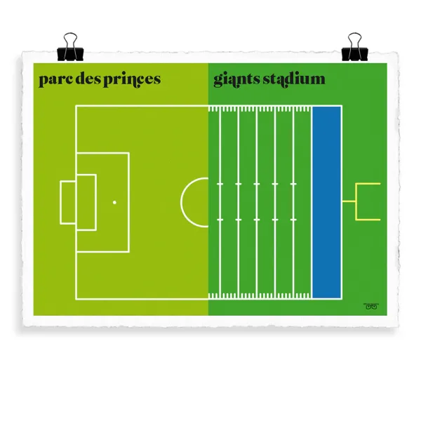 Affiches & Tableaux^Image Republic Affiche Le Foot By Vahram Muratyan - 40 X 50 Cm