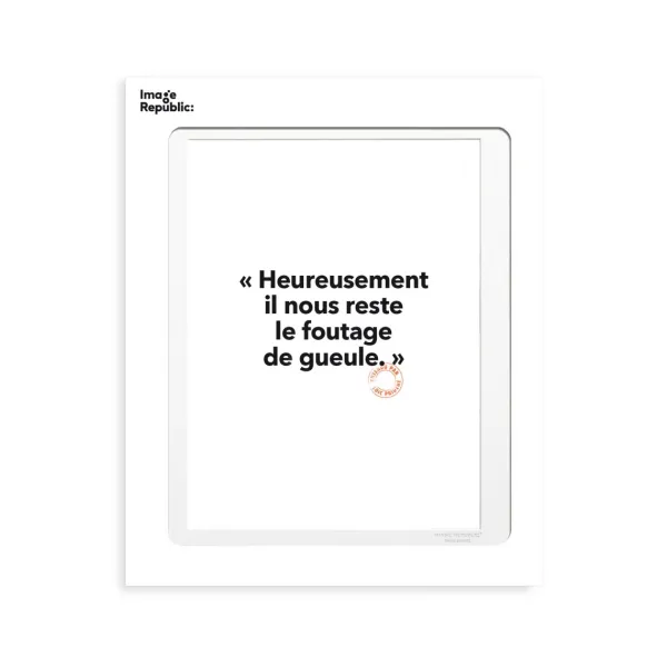 Affiches & Tableaux^Image Republic Affiche Loic Prigent 60 Heureusement - 56 X 76 Cm