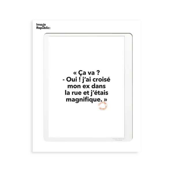 Affiches & Tableaux^Image Republic Affiche Loic Prigent Ca Va ? Oui ! - 30 X 40 Cm
