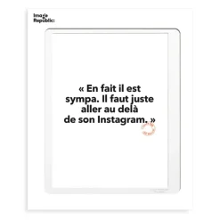 Affiches & Tableaux^Image Republic Affiche Loic Prigent En Fait Il Est - 30 X 40 Cm