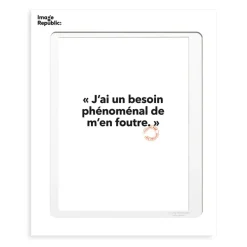 Affiches & Tableaux^Image Republic Affiche Loic Prigent J'Ai Un Besoin - 30 X 40 Cm