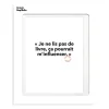 Affiches & Tableaux^Image Republic Affiche Loic Prigent Je Ne Lis Pas - 30 X 40 Cm