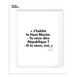 Affiches & Tableaux^Image Republic Affiche Loic Prigent J'Habite Le Haut - 30 X 40 Cm