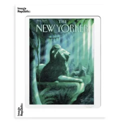 Affiches & Tableaux^Image Republic Affiche The Newyorker 201 Drooker The Library 23 Mai 2011 - 40 X 50 Cm