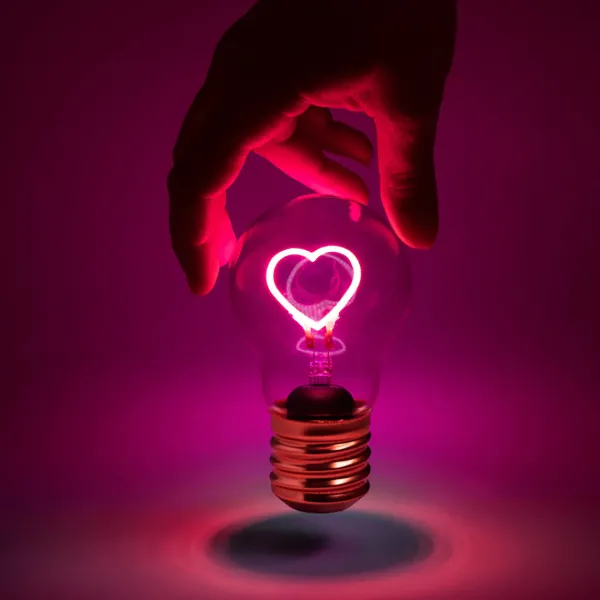Accessoires Électriques^Sélectionné par Fleux Ampoule Sans Fil Heart