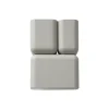 Appliques Murales^And Tradition Applique Murale Tabata Ln10 H 21Cm - Gris Soie