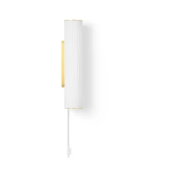 Appliques Murales^Ferm Living Applique Vuelta - 40 Cm - Blanc & Dore
