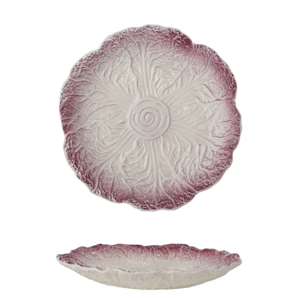 Assiettes & Couverts^Bloomingville Assiette Mimosa En Gres - O 21 X 2,5 Cm - Violet
