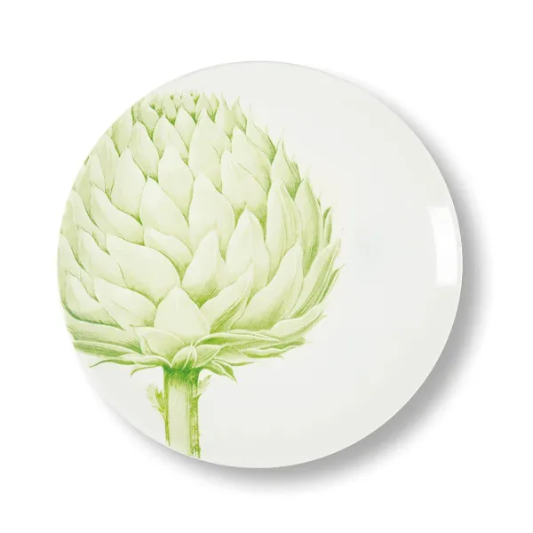 Assiettes & Couverts^Sélectionné par Fleux Assiette Plate Artichaut En Porcelaine - O 27 Cm