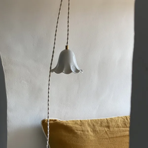 Suspensions^Enamoura Baladeuse Lili En Porcelaine Emaillee - O 13 Cm