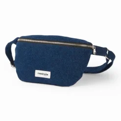 Sacs & Cabas^Rive Droite Paris Banane Custine En Coton Recycle - Denim Brut