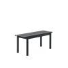 Poufs & Bancs^Muuto Banc Linear Steel Black - 110 X 34 Cm