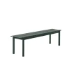 Poufs & Bancs^Muuto Banc Linear Steel Dark Green - 170 X 34 Cm