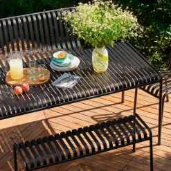 Poufs & Bancs^Hay Banc Palissade En Acier Poudre - Anthracite
