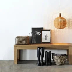 Poufs & Bancs^Ethnicraft Banc Straight En Chene - L 140 Cm