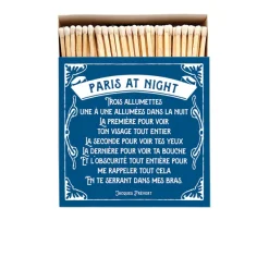 Bougies, Bougeoirs Et Allumettes^Archivist Gallery Boite D'Allumettes Paris By Night