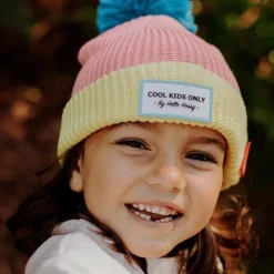 Lunettes & Couvre-Chefs^Hello Hossy Bonnet Color Block 9 A 18 Mois - Rose, Jaune Et Bleu