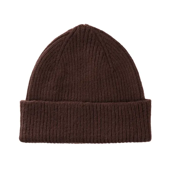 Couvre-Chefs^Le Bonnet Bonnet En Laine Melangee - Marron