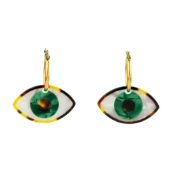 Bijoux & Montres^Coucou Suzette Boucles D'Oreilles Oeil - Vert