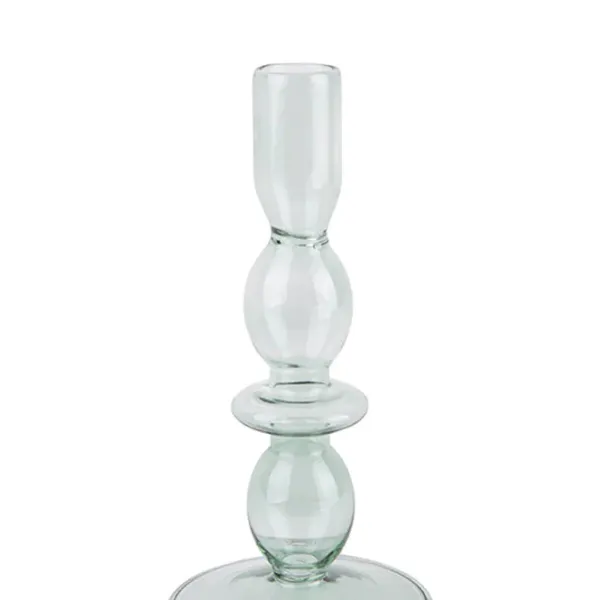 Bougies, Bougeoirs Et Allumettes^Sélectionné par Fleux Bougeoir Art Bubbles En Verre - H 24 X O 8.5 Cm Marron