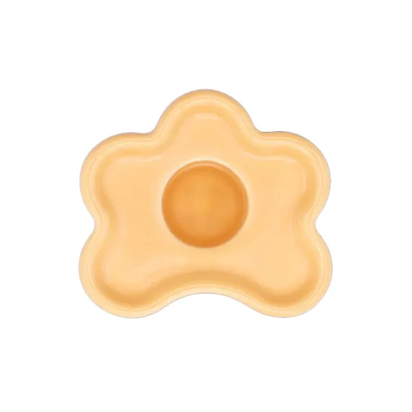 Bougies, Bougeoirs Et Allumettes^Octaevo Bougeoir Flora - 6 Cm - Vernis Orange