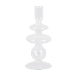 Bougies, Bougeoirs Et Allumettes^Sélectionné par Fleux Bougeoir Verre Art Rings M Transparent