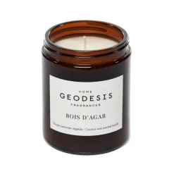 Bougies, Bougeoirs Et Allumettes^Geodesis Bougie Vegetale Parfumee - Bois D'Agar