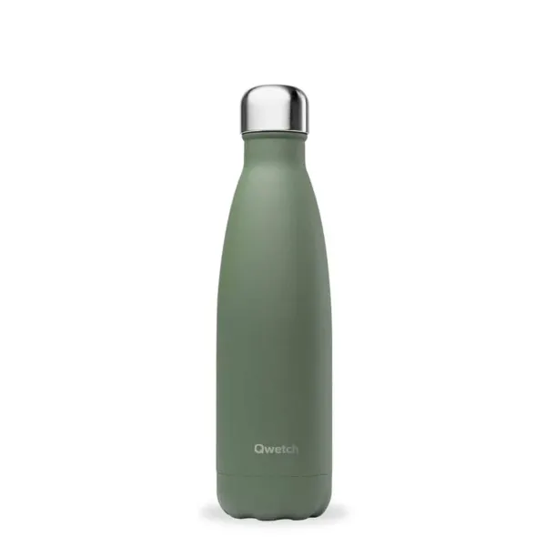Bouteilles & Lunch Box^Qwetch Bouteille Isotherme 500 Ml Granite - Kaki