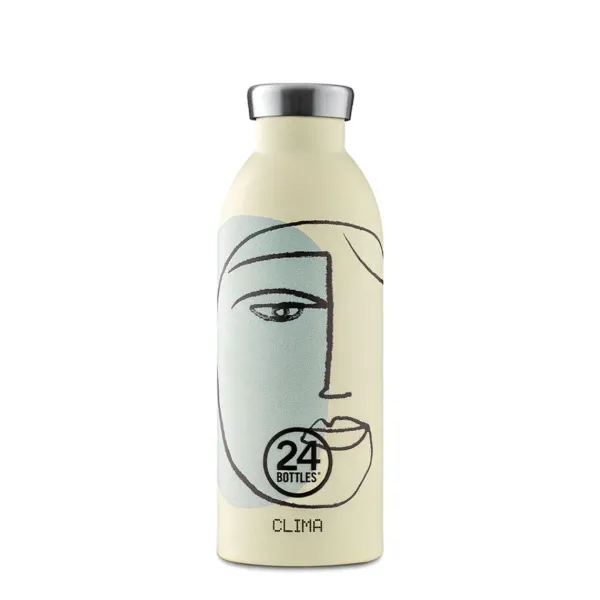 Bouteilles & Lunch Box^24bottles Bouteille Isotherme Clima - White Calypso - 500 Ml