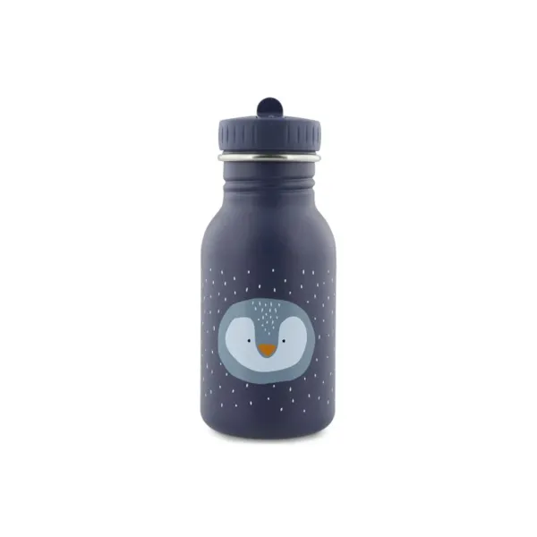 Vaisselle Enfant^Trixie Bouteille Mr Pingouin En Acier Inoxydable 350 Ml