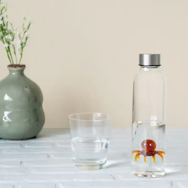 Carafes & Verres^Sélectionné par Fleux Bouteille Octopus Atlantis En Verre Borosilicate - 0.5L