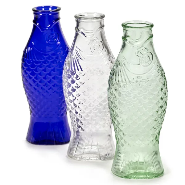 Carafes & Verres^Serax Bouteille Poisson - 1L Marine