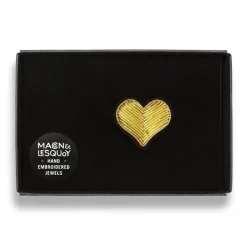 Broches & Pin's^Macon&Lesquoy Broche Coeur Or