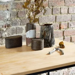 Bureaux & Secrétaires^Ethnicraft Bureau Oscar En Chene Verni