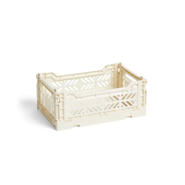 Paniers & Boîtes^Hay Caisse Crate S - Blanc Creme