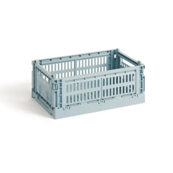 Paniers & Boîtes^Hay Caisse Crate S - Bleu Dusty