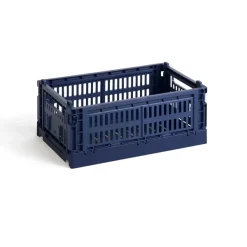 Paniers & Boîtes^Hay Caisse Crate S - Bleu Fonce