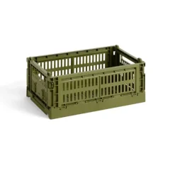 Paniers & Boîtes^Hay Caisse Crate S - Olive