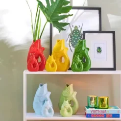 Vases^Sélectionné par Fleux Carafe / Vase Monsieur Carafon Poisson - Vert Bay